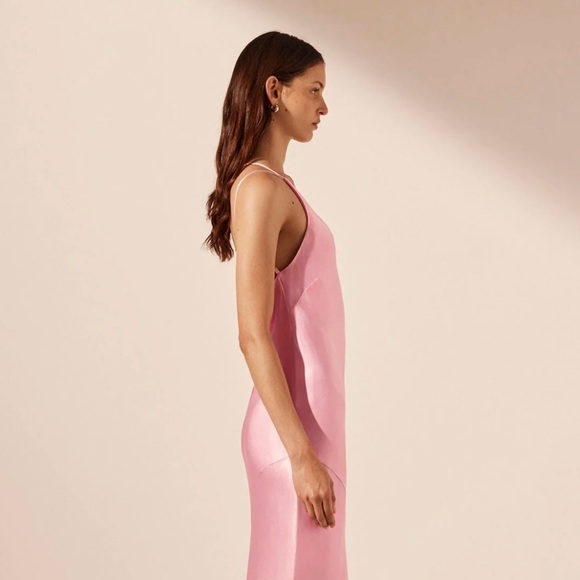 SOLD Shona Joy La Lune One Shoulder Cowl Back Maxi Dress - Picture 5 of 13